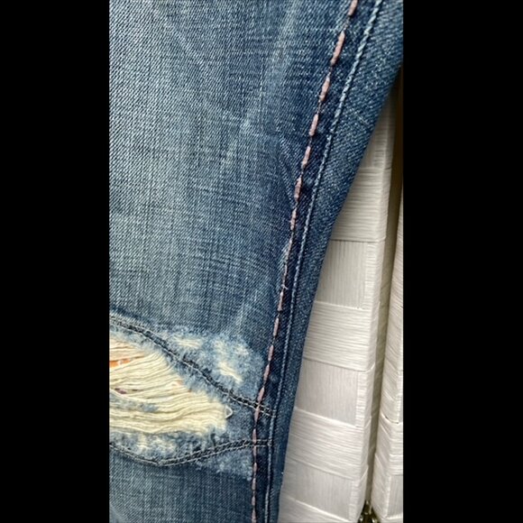 Joe's Vintage Series 1971 100% Cotton Medium Wash Boot Leg Jeans Pants W 28 - Picture 6 of 10